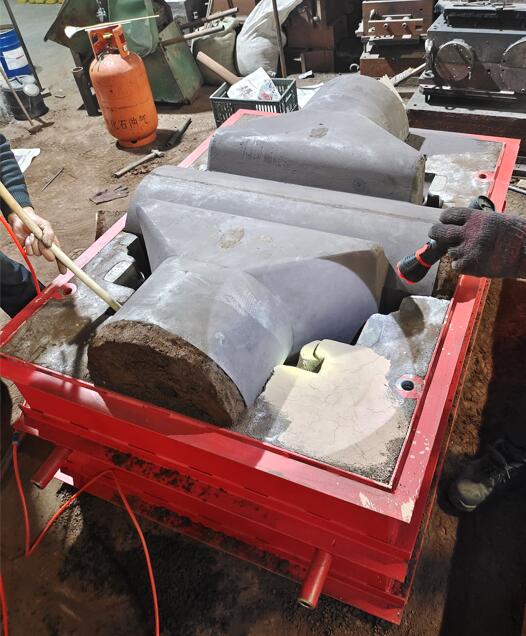 Grandes partes por fundición de arena de aluminio